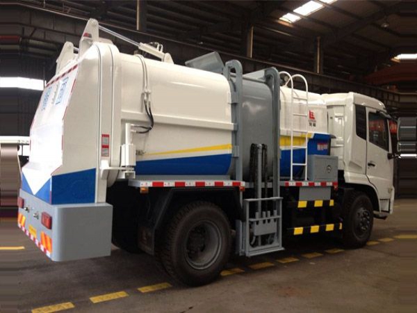 国六天锦10方餐厨垃圾车方罐