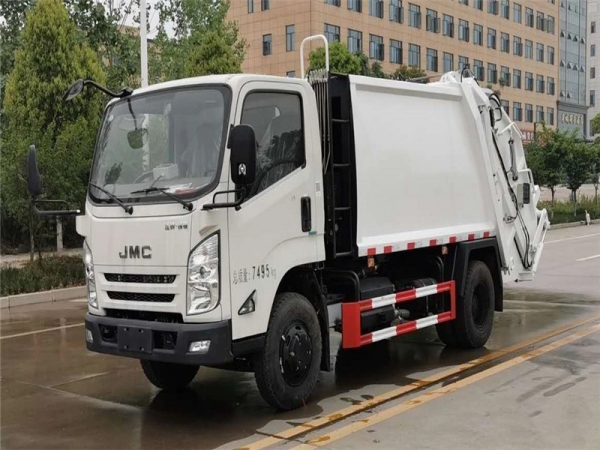 国六江铃6方压缩垃圾车
